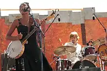 Po' Girl, performing at the Joshua Tree Music Festival