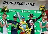 Podium of 2016 Tour de Suisse