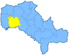 Location in the Podolia Governorate