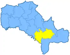 Location in the Podolia Governorate