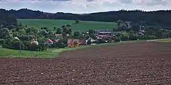 View from the west