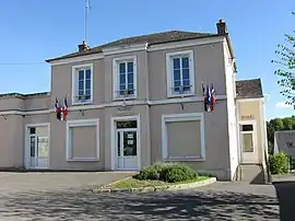 The town hall in Poligny