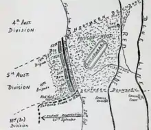 A map of Polygon Wood clearly showing the shape that gave the wood its name