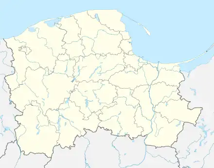 Reda is located in Pomeranian Voivodeship