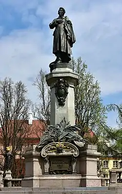 Godebski's Adam Mickiewicz Monument, Warsaw