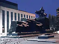 Memorial to the World War II "Polish Gunners" in Toruń