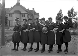 Pomona organized the first women's basketball team in Southern California in 1903.