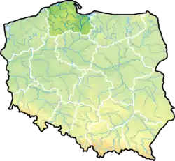 Location within Poland