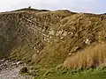 Cliffs on the west side of the cove