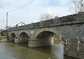 The Saint-Aubin-de-Luigné bridge