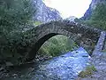 Pont de Sant Antoni bridge over the Valira del Nord river