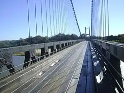 Bridge of the Kamoro river