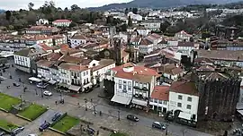 Ponte de Lima seen from above