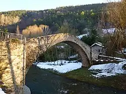 Ponte della Maestà at Portico di Romagna.