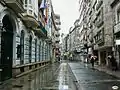 Section of the street near the Plaza de España