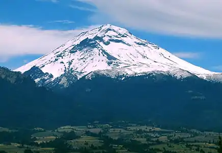 5. Popocatépetl is the second highest summit of México.