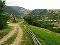 Zaovine village landscape