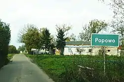 Entering Popowo