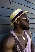 Image 144American man wearing a boater hat in 2017 (from 2010s in fashion)