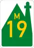 Metropolitan route M19 shield