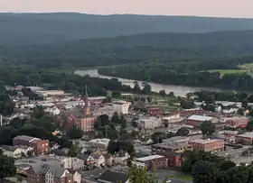 A view of Port Jervis, taken from Elks-Brox Park