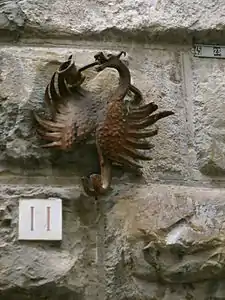 Torch-holder, Via de' Giraldi, Florence