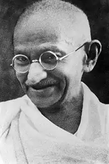 Mahatma Gandhi, developed Satyagraha, Indian freedom fighter