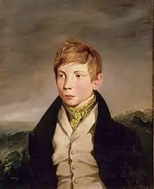 Portrait by Eugène Delacroix (1828)