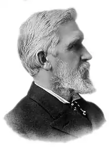 Image 16Elisha Gray, 1876, designed a telephone using a water microphone in Highland Park, Illinois. (from History of the telephone)