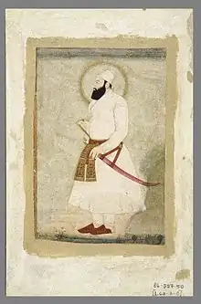 Portrait of Abu'l Hasan, the last Sultan of Golconda, c. late 17th—early 18th century