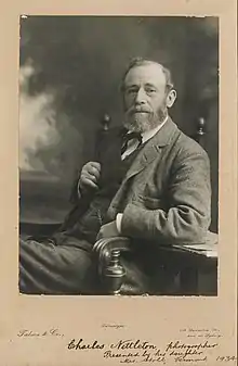 Portrait of Charles Nettleton 1893 Talma & Co. State Library Victoria H3995