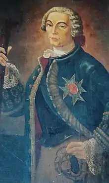 governor Étienne Perier (1686-1766), brother of Antoine Alexis Perier de Salvert