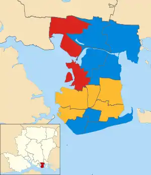 2006 results map