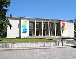 The Caramulo museum front entrance