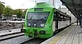 CP's 0350 Series were once mainly used for Regional on unelectrified rural lines. As of 2021 only 3 remain in service. One is here seen at Guarda.