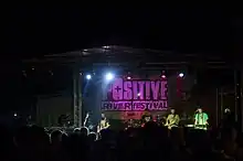 Quartiere Coffee performing at Positive River Festival in 2013