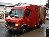 814D Vario Post Office Van in Halstead in January 2008