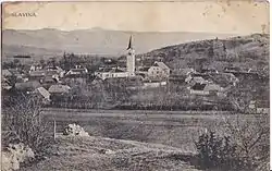 1915 postcard of Slavina