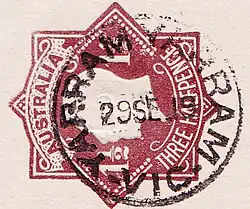 1919 Yarram Yarram postmark.