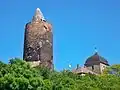 Pouch Castle with Red Tower