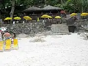 Kiosk on the beach