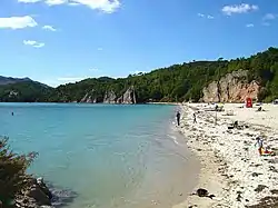 Albarquel Beach coastline