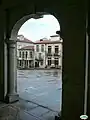 Arcades of the Fernández López building of the Pontevedra Museum