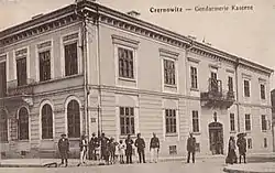 Cernăuți County prefecture building of the interwar period