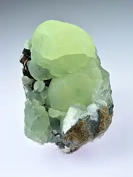 Image 43Prehnite, by Iifar (from Wikipedia:Featured pictures/Sciences/Geology)