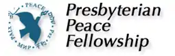 This logo is copyright Presbyterian Peace Fellowship and displayed here under fair use policy.