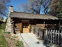 Fort Misery Log Cabin built in 1864