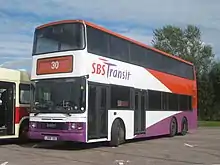 Image 170An ex-SBS Transit Leyland Olympian 3-axle bus as preserved in the UK after its retirement from Singapore in 2013 (from Double-decker bus)