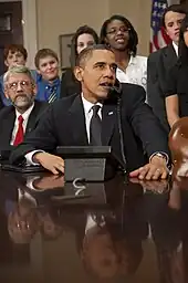 President Obama during a call to the crew on flight day 11.