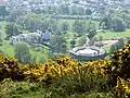 Prestonfield House, as viewed from Holyrood Park